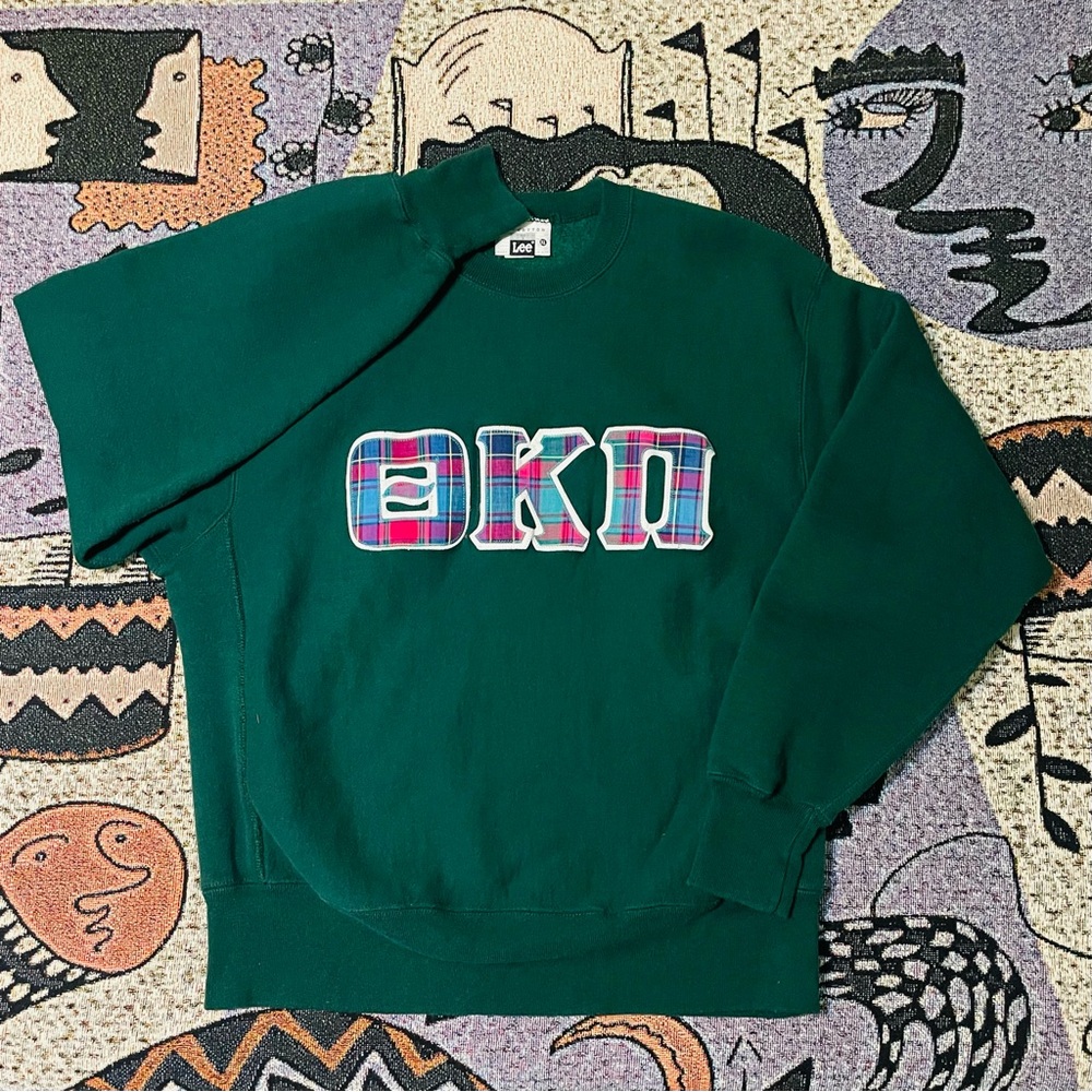 VTG Theta Kappa Pi Sweatshirt XL 90s Vintage Reverse Weave Pullover Penn State